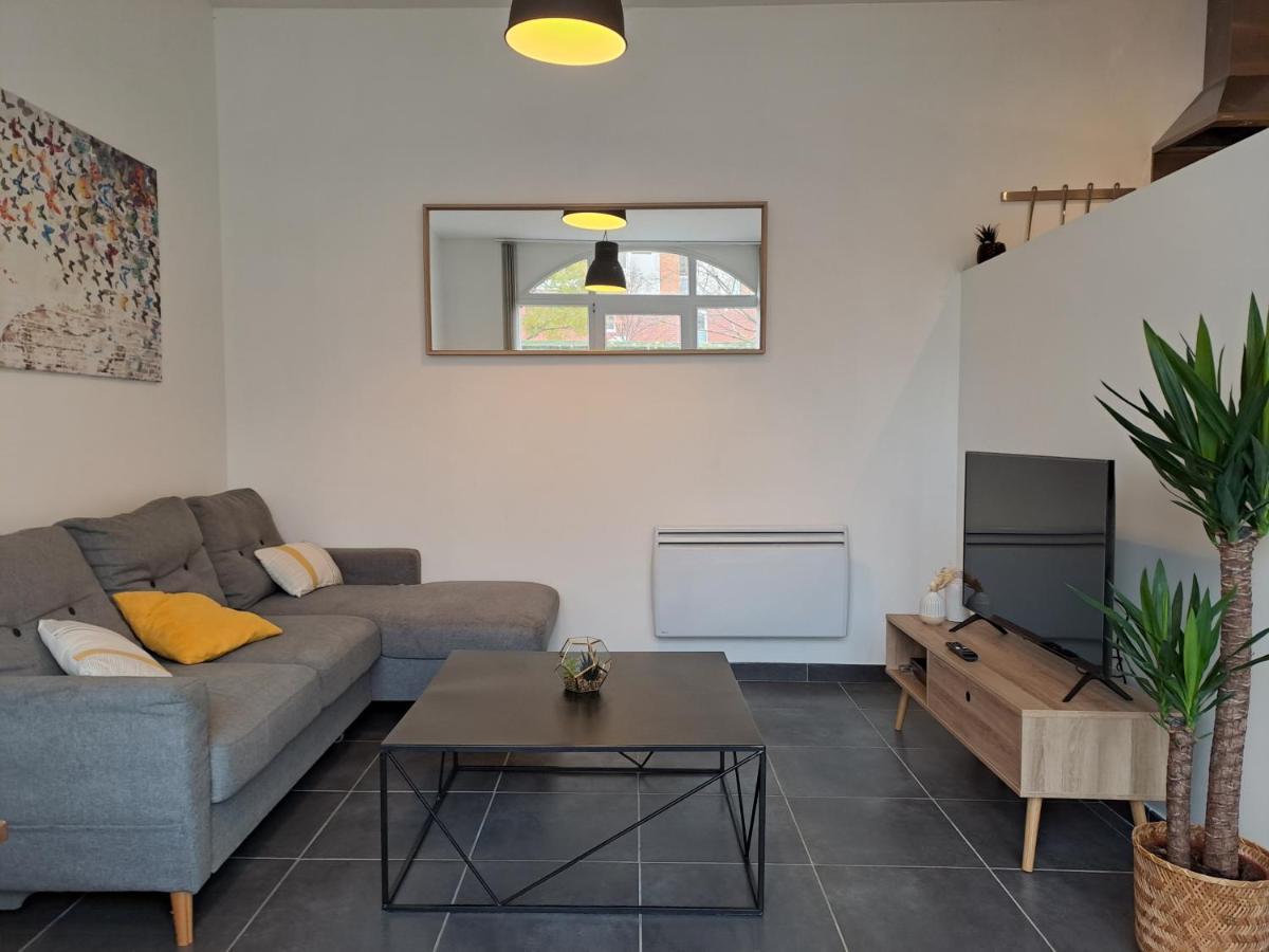 Bel Appartement Grande Terrasse Avec Parking A Dijon Buitenkant foto